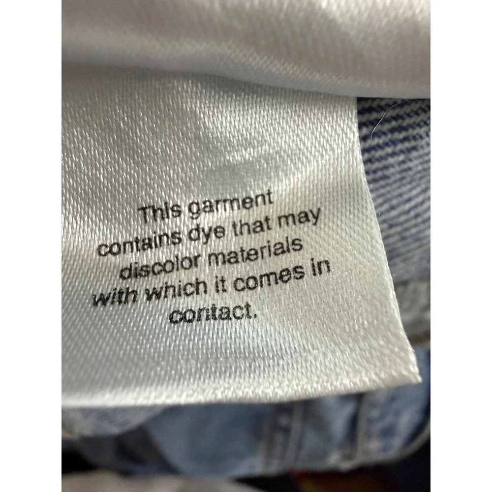 We The Free Moxie Low Rise Barrel Jeans‎ Light Wash 25(30) Blue Patchwork  EUC